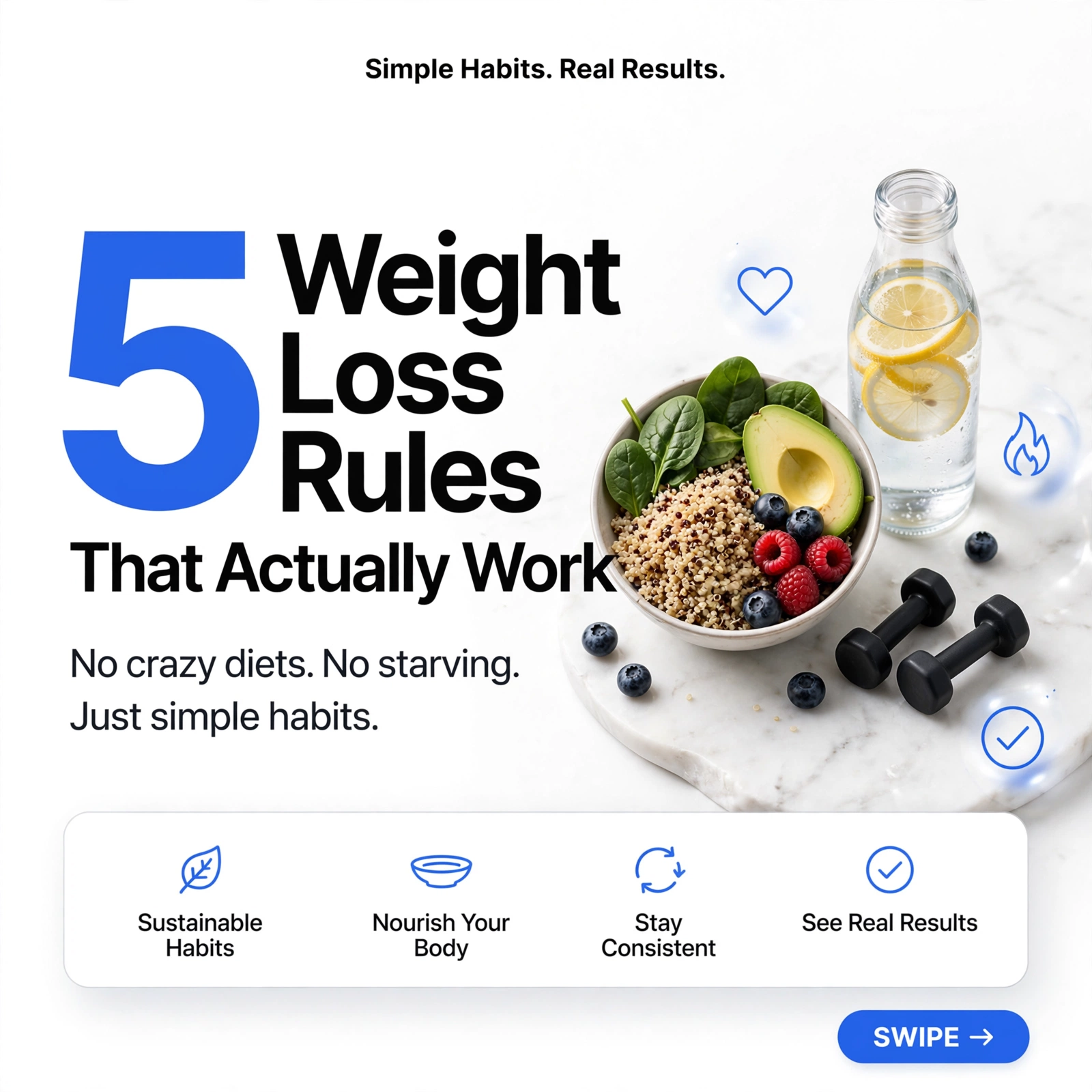 5 Weight Loss Rules That Actually Work